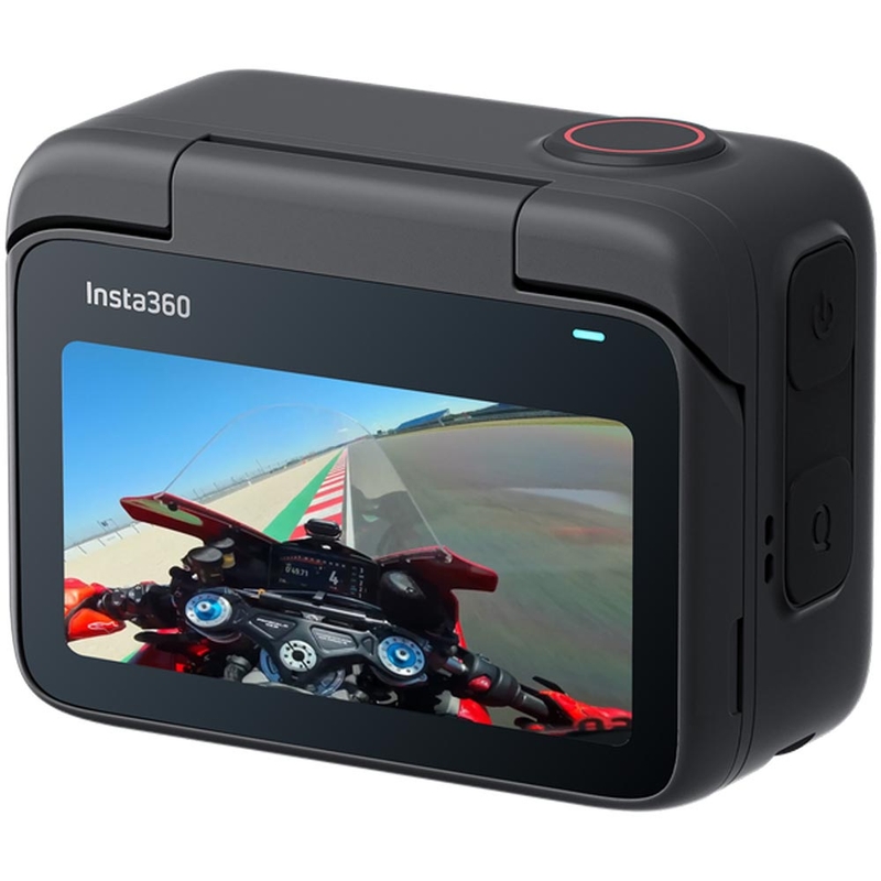 Kamera sportowa Insta360 GO 3S z kamerą POV do kasku motocyklowego, czarna
