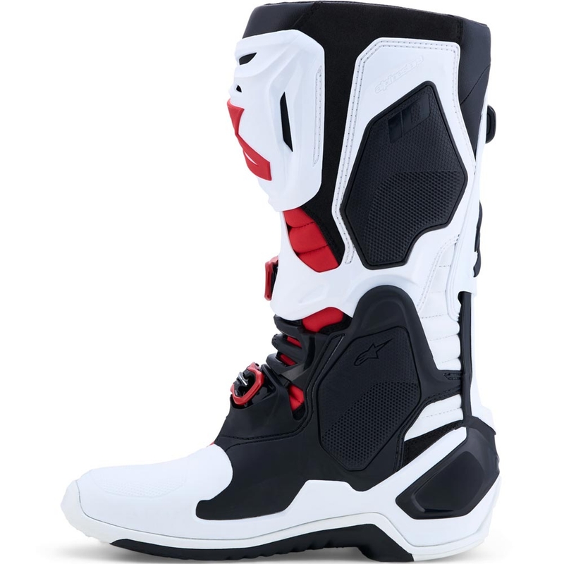 Buty motocrossowe Alpinestars TECH 10 biało-czarno-czerwone