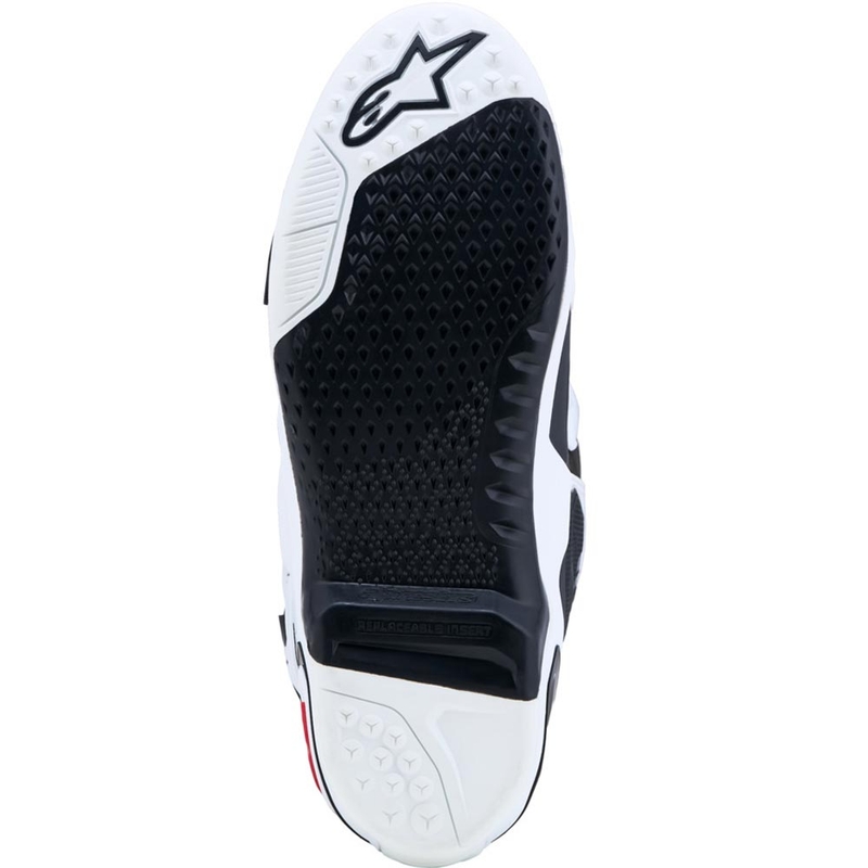 Buty motocrossowe Alpinestars TECH 10 biało-czarno-czerwone