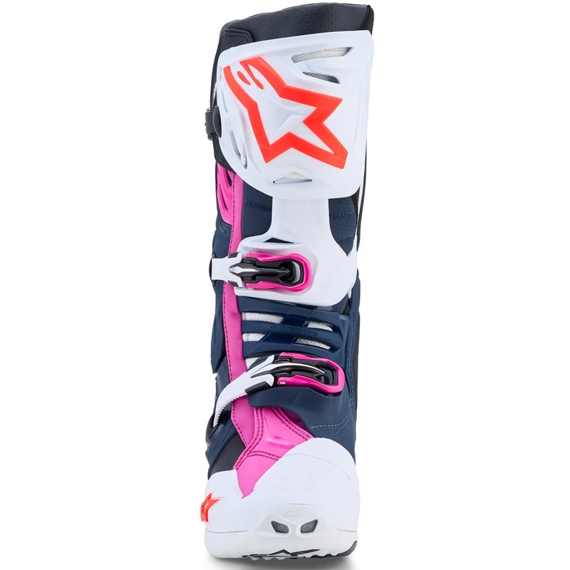 Buty motocrossowe Alpinestars TECH 10 Supervented w kolorze granatowo-biało-czarno-fioletowym