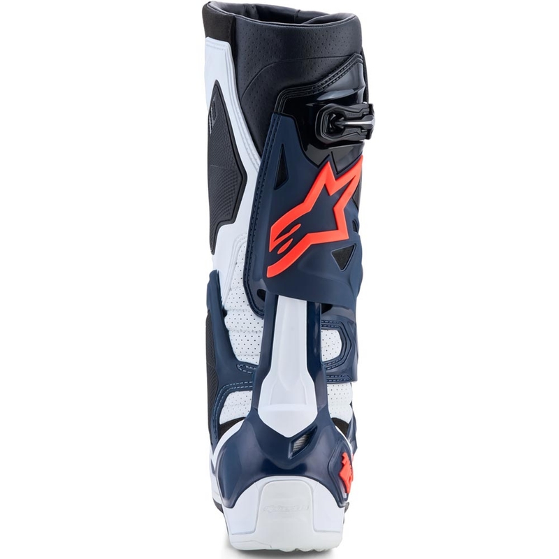 Buty motocrossowe Alpinestars TECH 10 Supervented w kolorze granatowo-biało-czarno-fioletowym