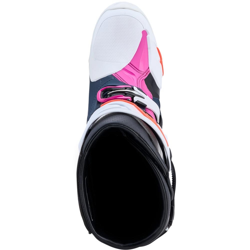 Buty motocrossowe Alpinestars TECH 10 Supervented w kolorze granatowo-biało-czarno-fioletowym