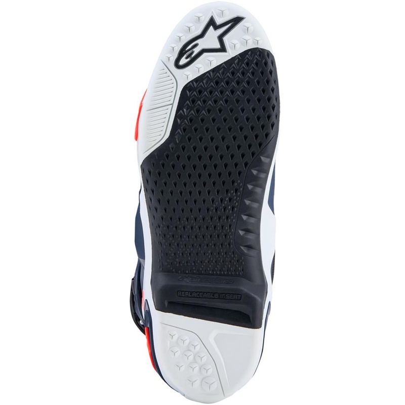 Buty motocrossowe Alpinestars TECH 10 Supervented w kolorze granatowo-biało-czarno-fioletowym