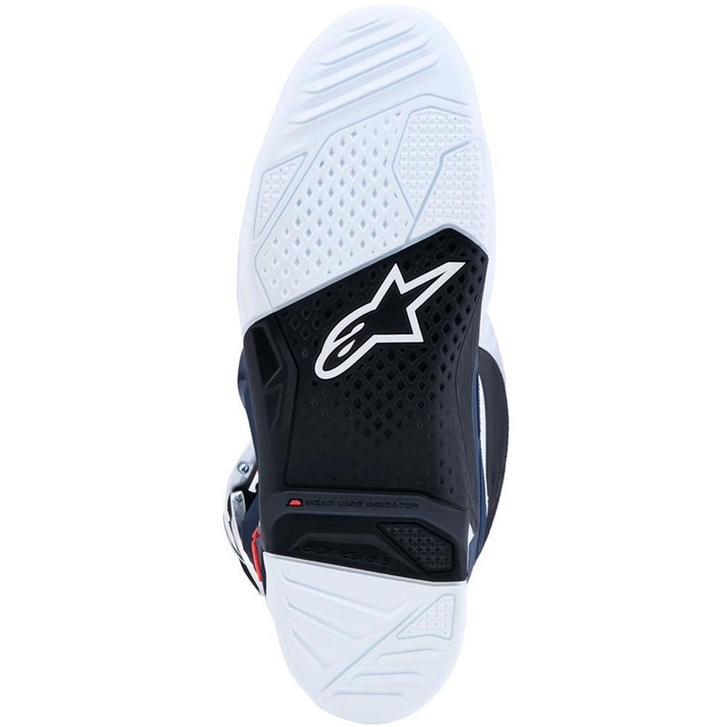 Buty motocrossowe Alpinestars TECH 7 fioletowo-biało-granatowo-fluo-czerwone
