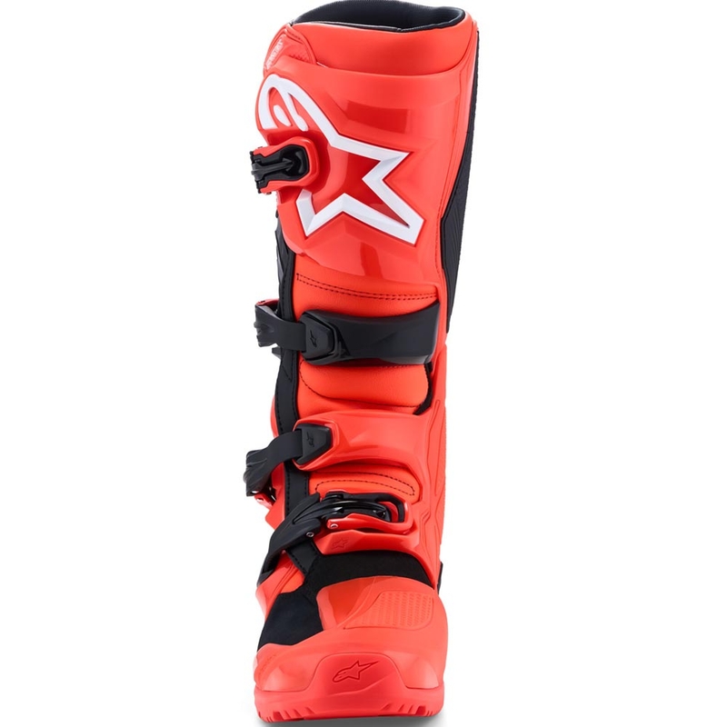 Buty motocyklowe Alpinestars TECH 7 Enduro fluo czerwono-czarne