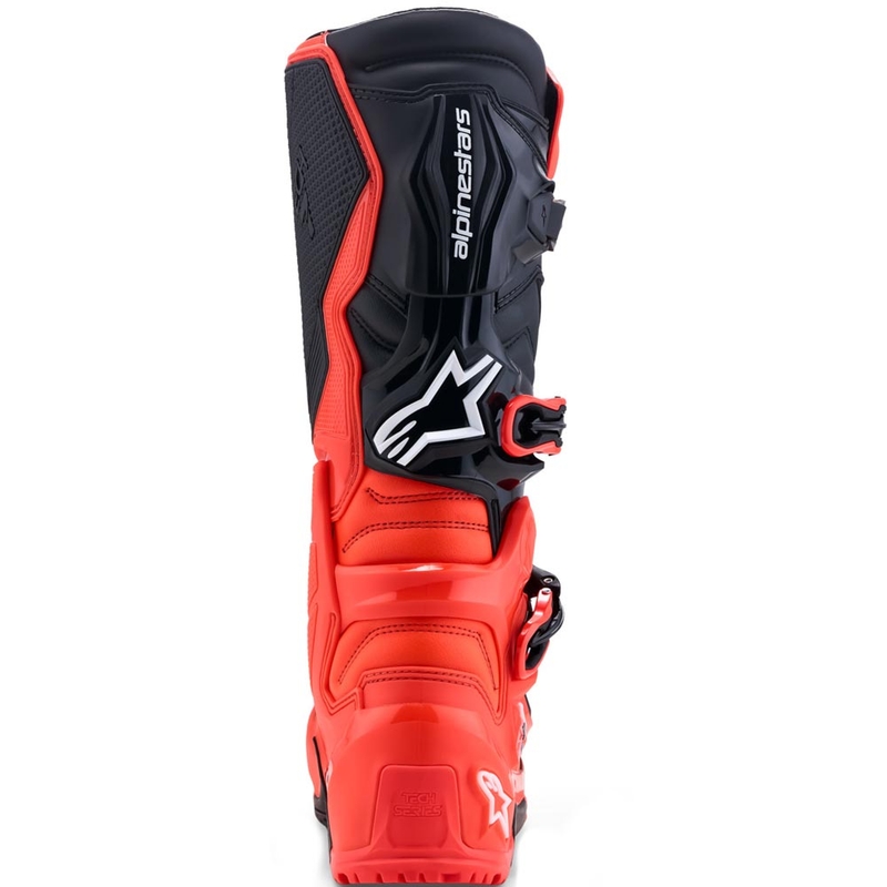 Buty motocyklowe Alpinestars TECH 7 Enduro fluo czerwono-czarne