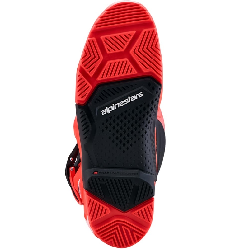 Buty motocyklowe Alpinestars TECH 7 Enduro fluo czerwono-czarne