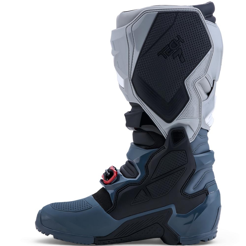 Buty motocyklowe Alpinestars TECH 7 Enduro Drystar w kolorze ciemnoszarym, jasnoszarym i czerwonym