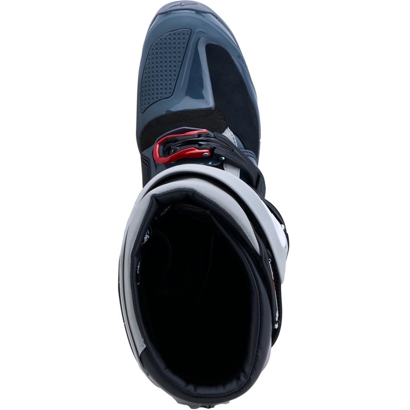 Buty motocyklowe Alpinestars TECH 7 Enduro Drystar w kolorze ciemnoszarym, jasnoszarym i czerwonym