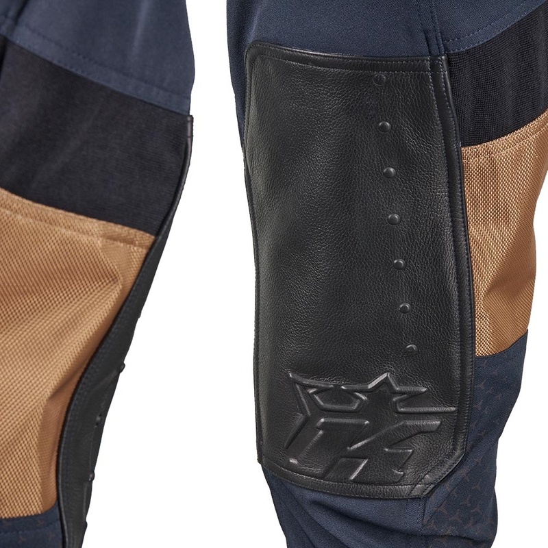 Spodnie motocrossowe KINI Red Bull EXC 2.0 antracytowo-beżowe