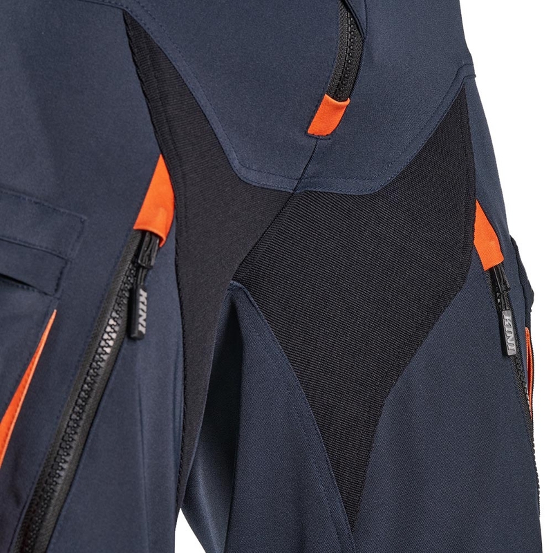 Spodnie motocrossowe KINI Red Bull EXC 2.0 antracytowo-beżowe