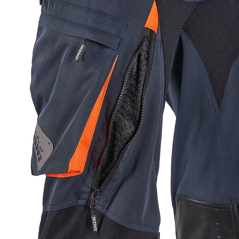 Spodnie motocrossowe KINI Red Bull EXC 2.0 antracytowo-beżowe