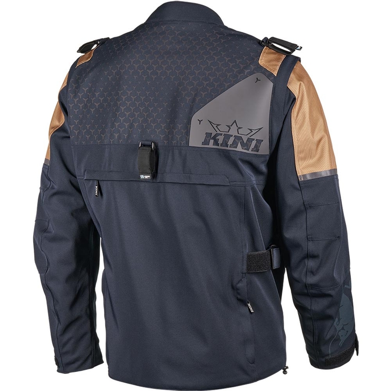 Kurtka motocrossowa KINI Red Bull EXC 2.0 antracytowo-beżowa