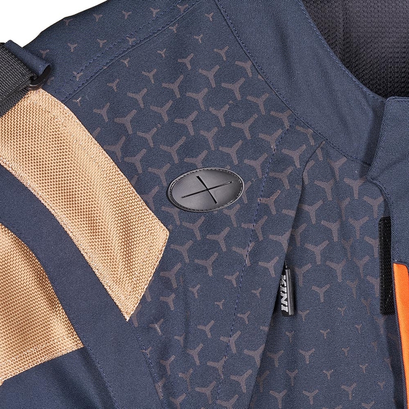 Kurtka motocrossowa KINI Red Bull EXC 2.0 antracytowo-beżowa