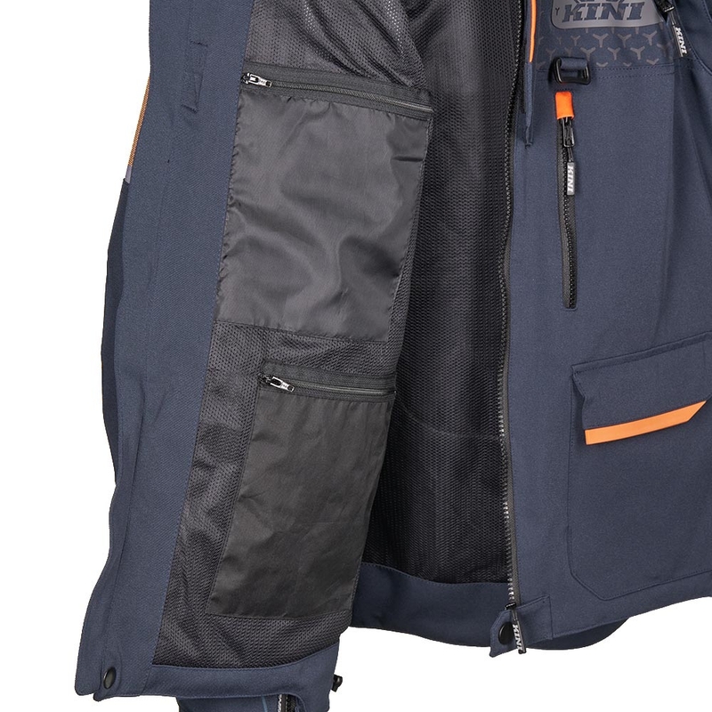 Kurtka motocrossowa KINI Red Bull EXC 2.0 antracytowo-beżowa