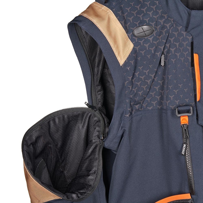 Kurtka motocrossowa KINI Red Bull EXC 2.0 antracytowo-beżowa