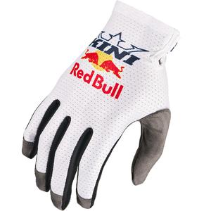 Rękawice motocrossowe KINI Red Bull 1.0 RXP białe