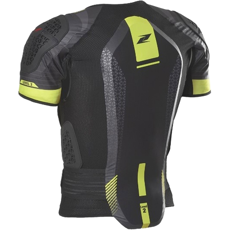 Ochraniacz Zandona Netcube Vest Pro X8 czarno-fluo żółty 180-189 cm