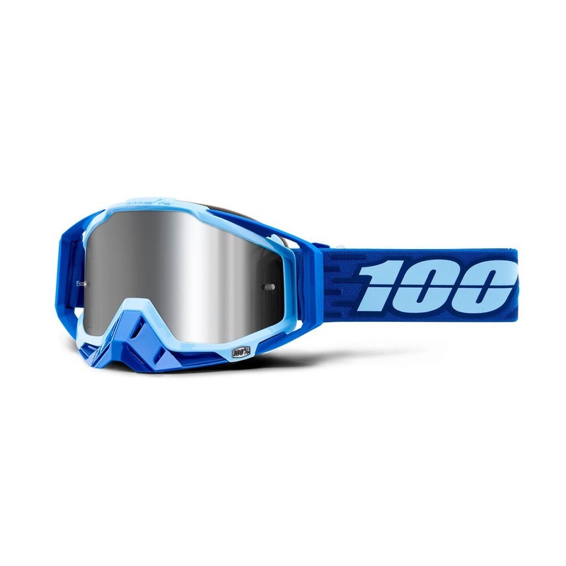 Gogle 100% RACECRAFT PLUS Rodion (srebrna szyba)