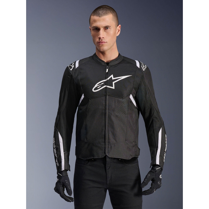 Kurtka motocyklowa Alpinestars T-SPS Air V2 czarno-biała