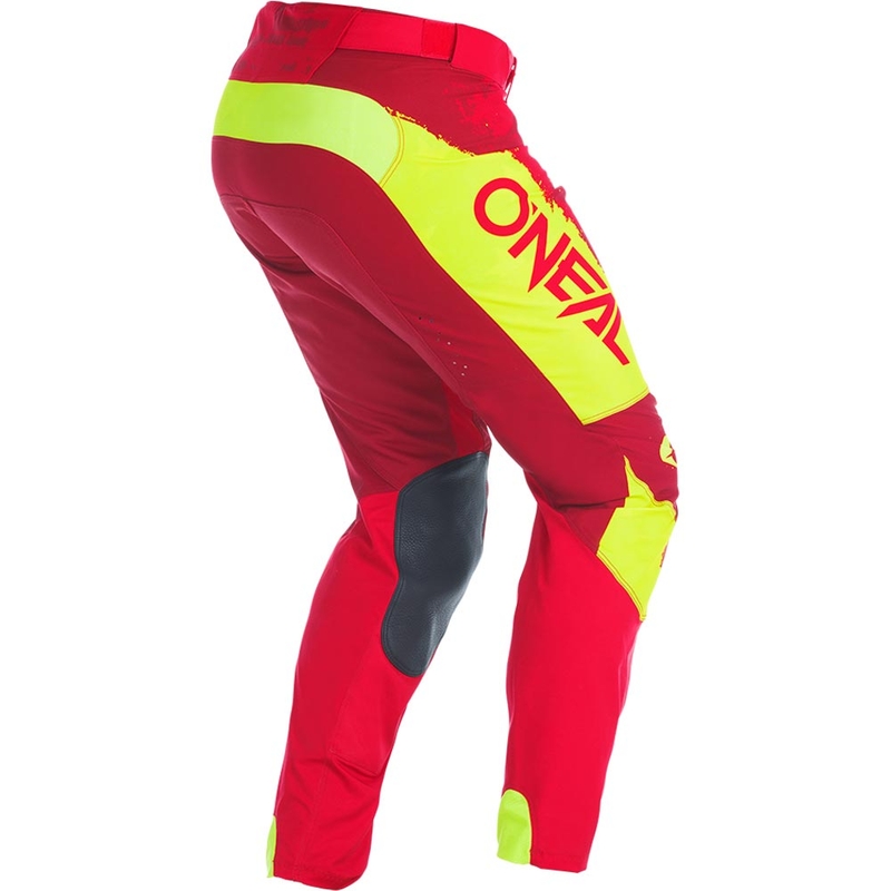 Spodnie motocrossowe O'Neal Mayhem Paint Red-Neon Yellow