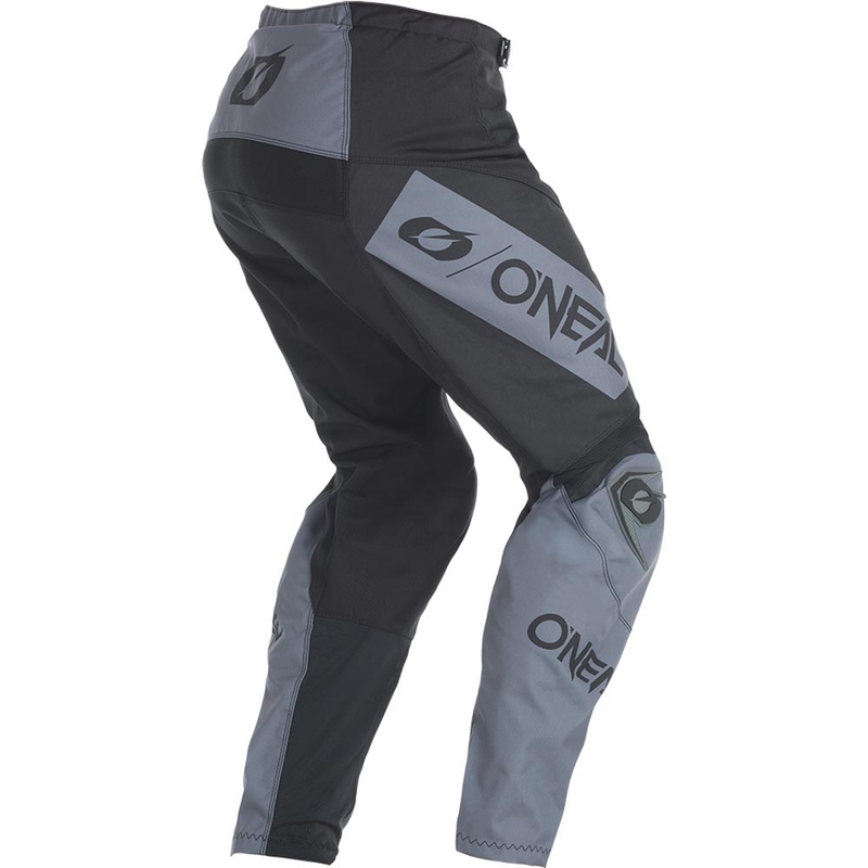 Spodnie motocrossowe O'Neal Element Racewear czarno-szare