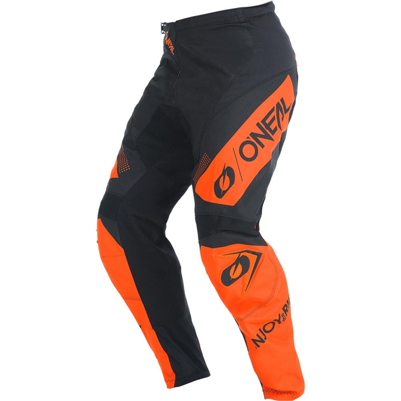 Spodnie motocrossowe O'Neal Element Racewear czarno-pomarańczowe