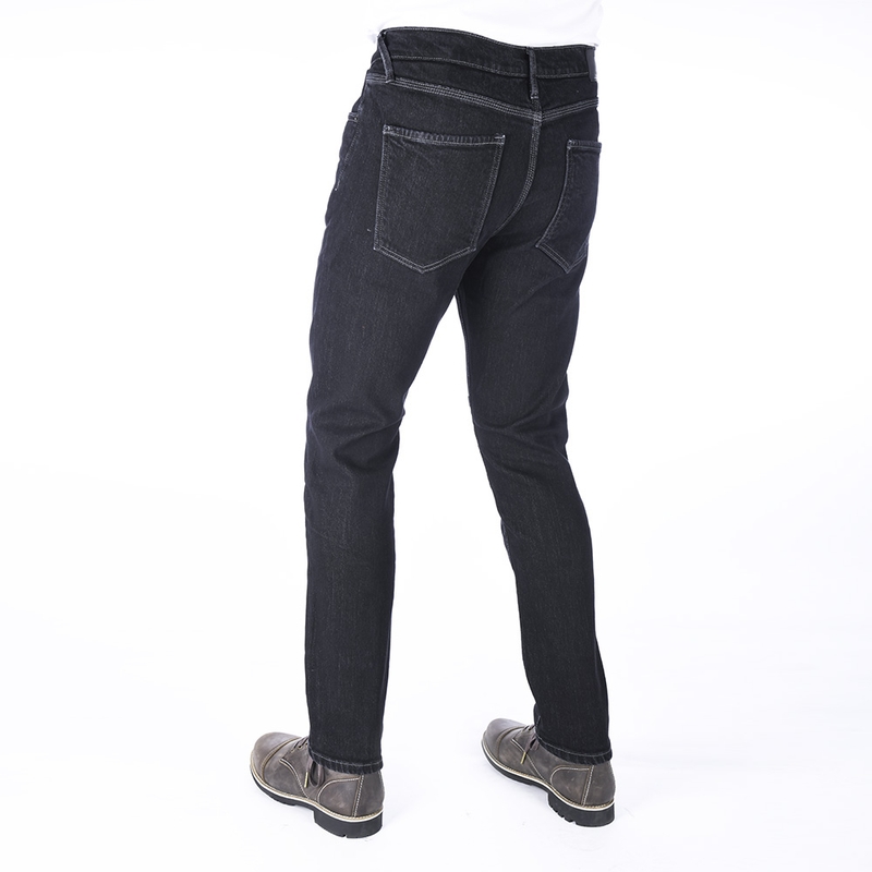 Jeansy motocyklowe Oxford Original Approved Slim Fit czarne
