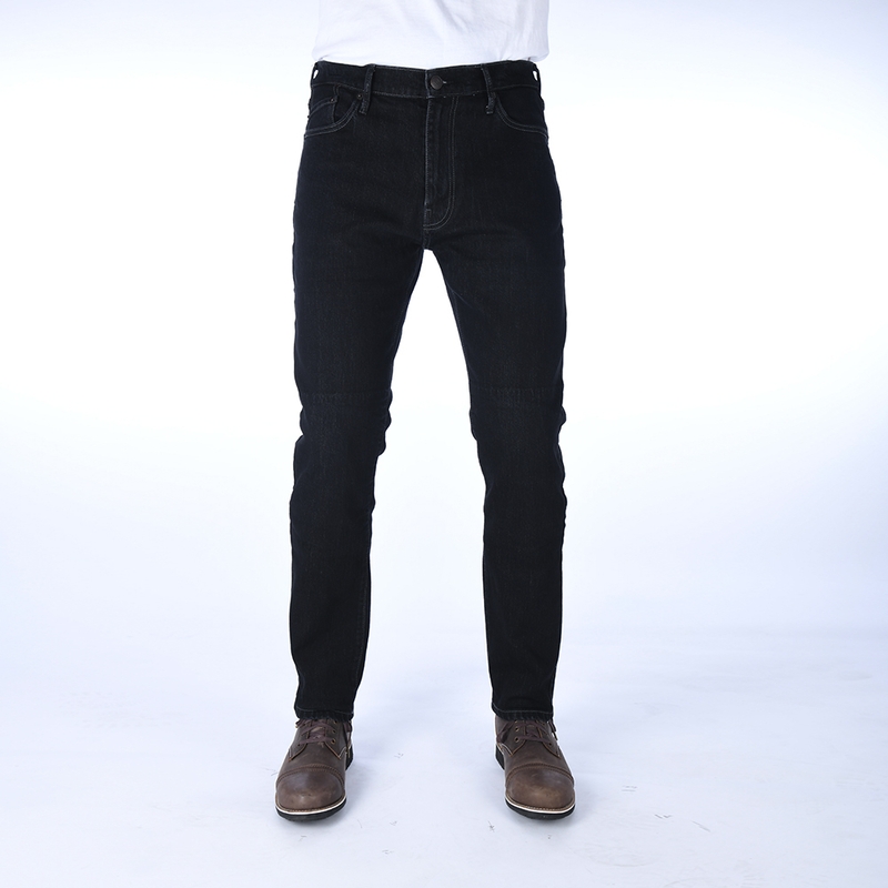 Jeansy motocyklowe Oxford Original Approved Slim Fit czarne