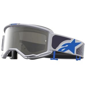 Gogle motocrossowe Alpinestars Vision 5 Drag jasnofioletowo-niebieskie