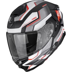 Kask motocyklowy integralny Scorpion EXO-GT SP Air Arkon matowy czarno-srebrno-czerwony