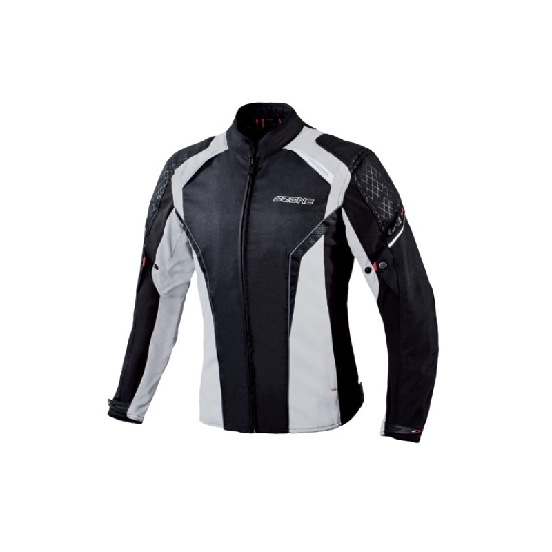 Damska kurtka motocyklowa Ozone Edge II czarno-szara wyprzedaż