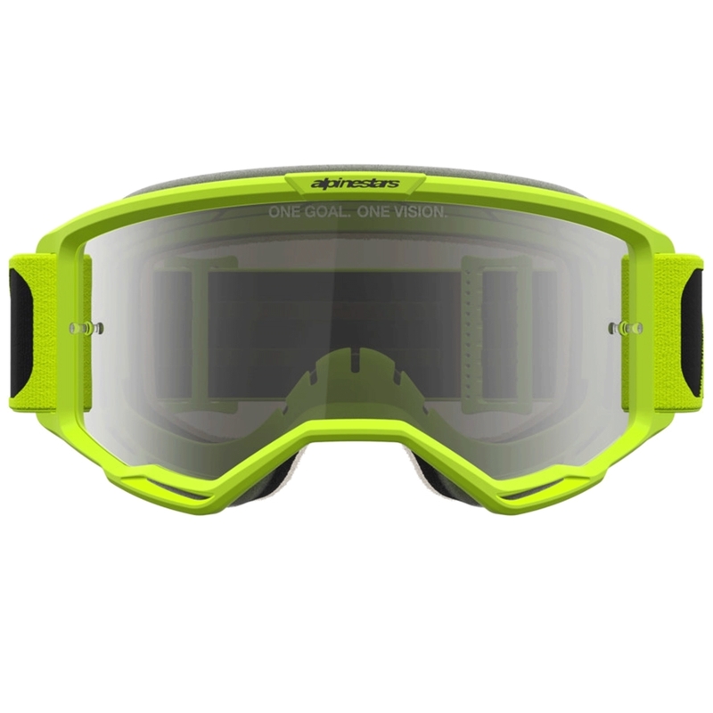 Gogle motocrossowe Alpinestars Vision 5 Rora czarno-fluo-żółte