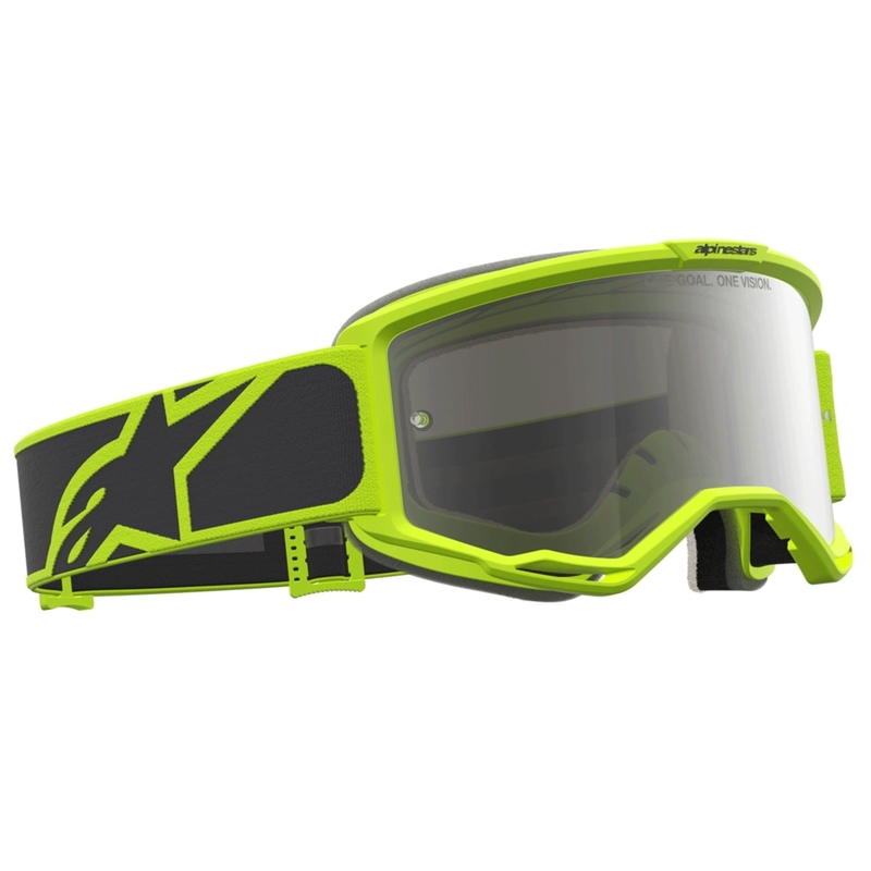Gogle motocrossowe Alpinestars Vision 5 Rora czarno-fluo-żółte