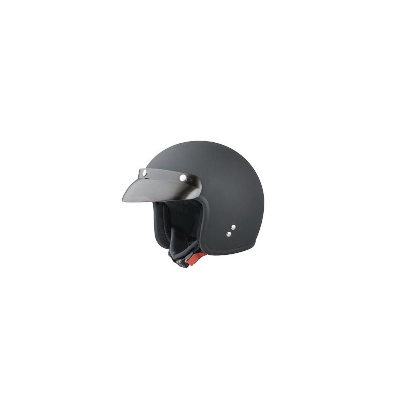 Kask MTR Jet Fiber otwarta czarna matowa