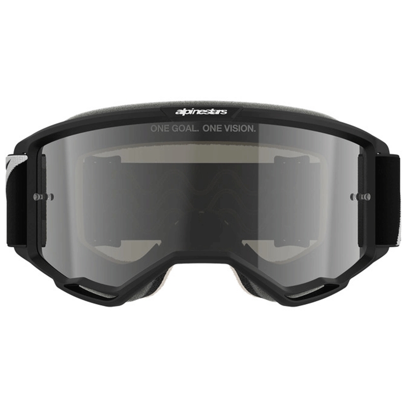 Gogle motocrossowe Alpinestars Vision 5 Corp 2 czarno-białe