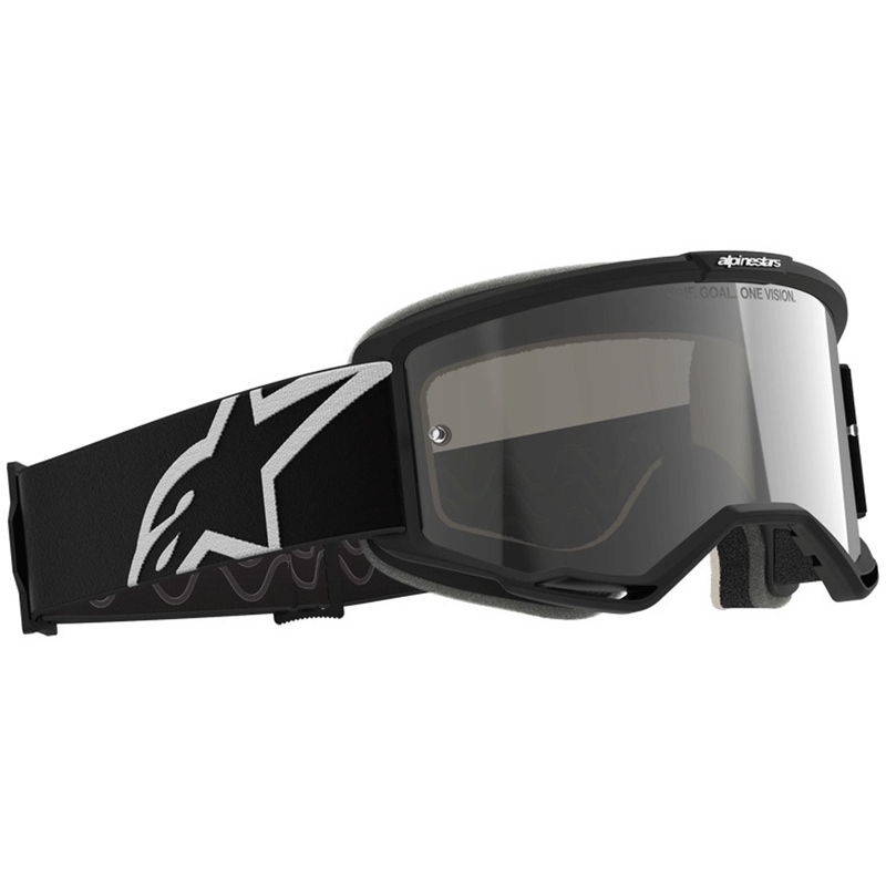 Gogle motocrossowe Alpinestars Vision 5 Corp 2 czarno-białe