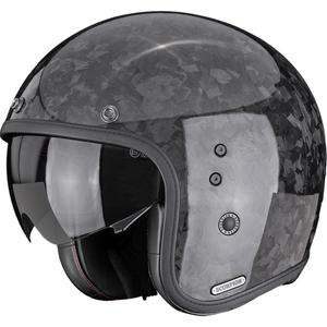 Kask motocyklowy otwarty Scorpion Belfast II Carbon Onyx, czarny