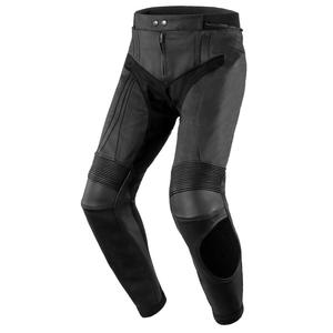 Skórzane spodnie motocyklowe Rebelhorn Piston II PRO czarne wyprzedaż