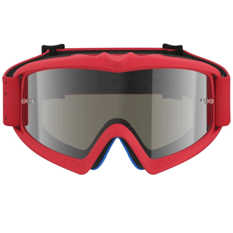 Gogle motocrossowe dla dzieci Alpinestars Vision Youth Vesta fluo red-chrome