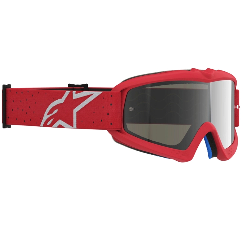 Gogle motocrossowe dla dzieci Alpinestars Vision Youth Vesta fluo red-chrome