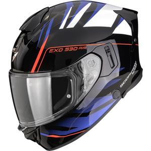 Kask motocyklowy integralny Scorpion EXO-530 Air Tigris czarno-niebiesko-biały