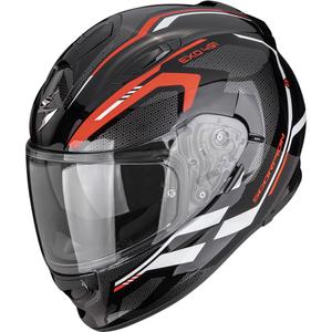 Kask motocyklowy integralny Scorpion EXO-491 KRYPTA czarno-czerwono-biały