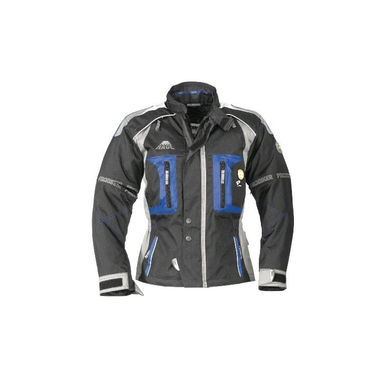 Dzieci Moto kurtki PROBIKER czarny DEFENDER