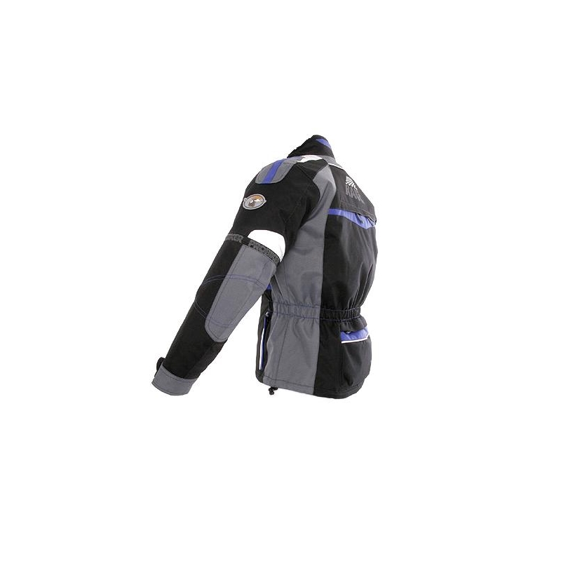 Dzieci Moto kurtki PROBIKER czarny DEFENDER