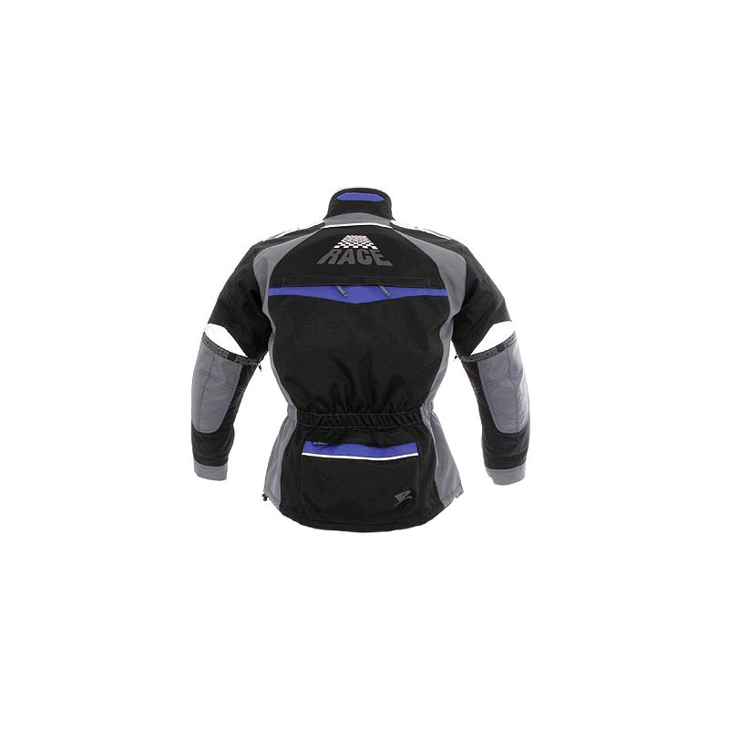 Dzieci Moto kurtki PROBIKER czarny DEFENDER