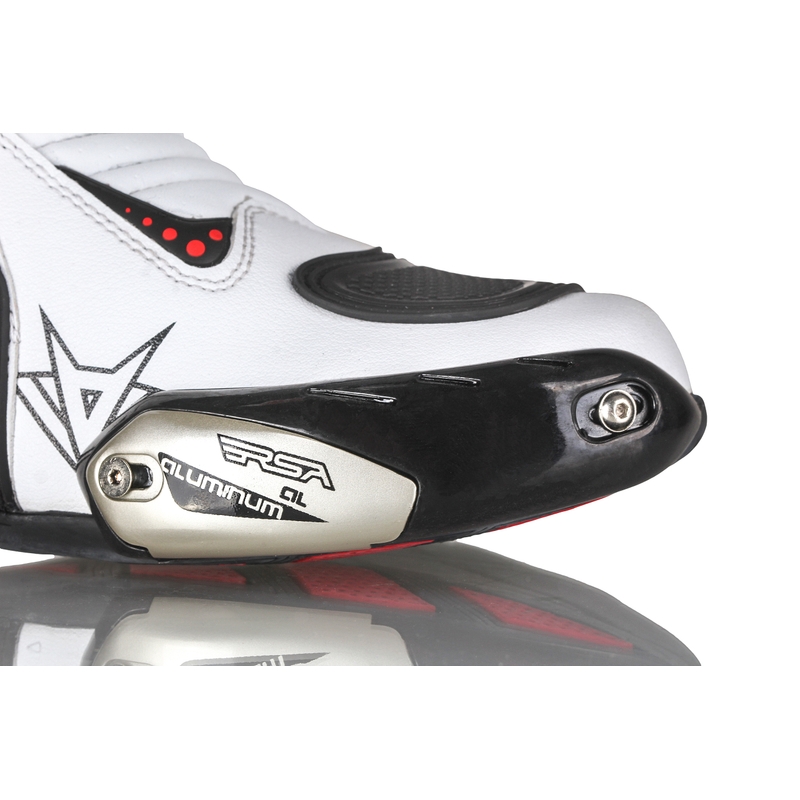Buty motocyklowe RSA GP-01 białe wyprzedaż
