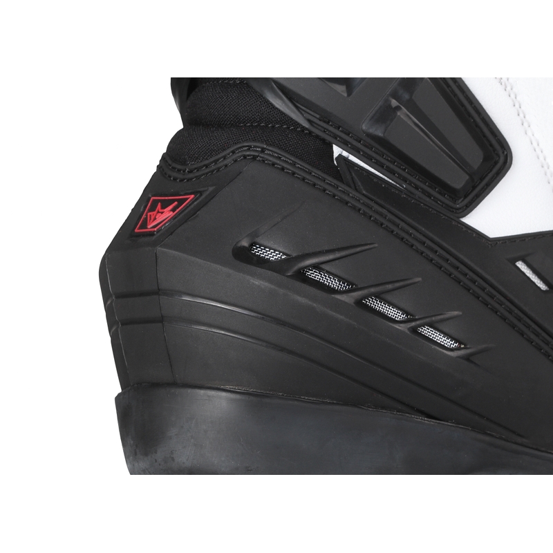 Buty motocyklowe RSA GP-01 białe wyprzedaż