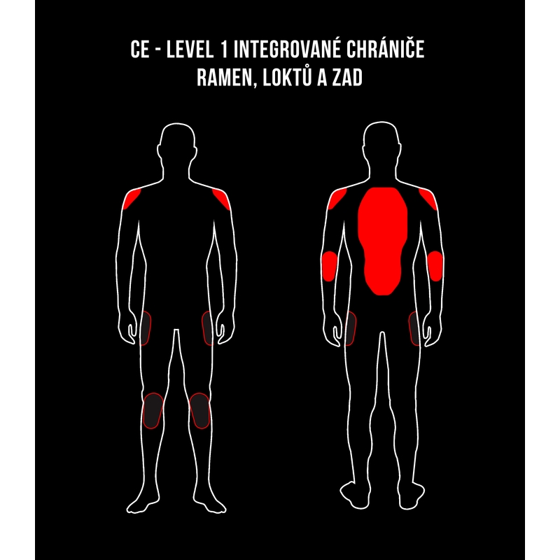 Damska skórzana kurtka motocyklowa ramoneska Street Racer Amber - II. jakość