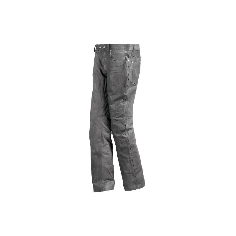 Motocyklowe spodnie skórzane Kansas Highway L.Jeans czarne kobiety